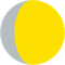 月齢10.2の月の画像